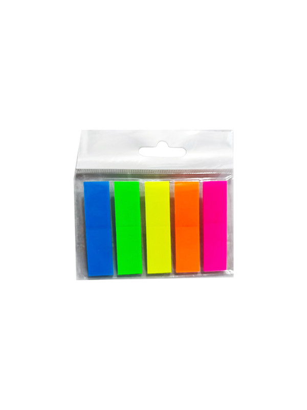 Banderita Señaladora de 5 Colores ref HX-01 Punta recta
