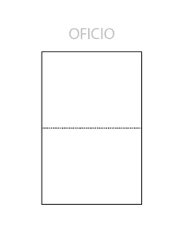 Resma Oficio Serillado en Medio