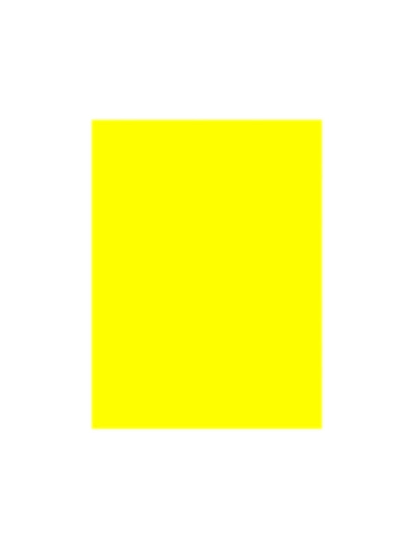 Cartulina Fluor Amarillo