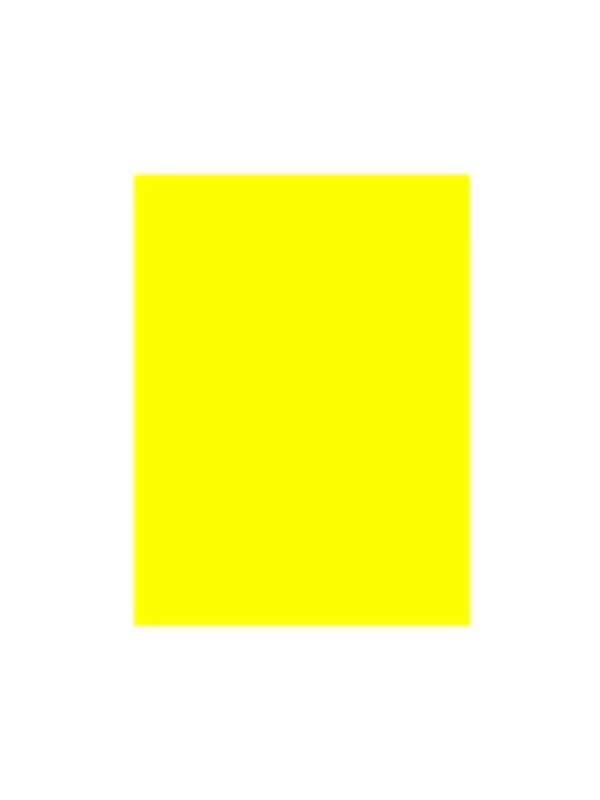 Cartulina Fluor Amarillo