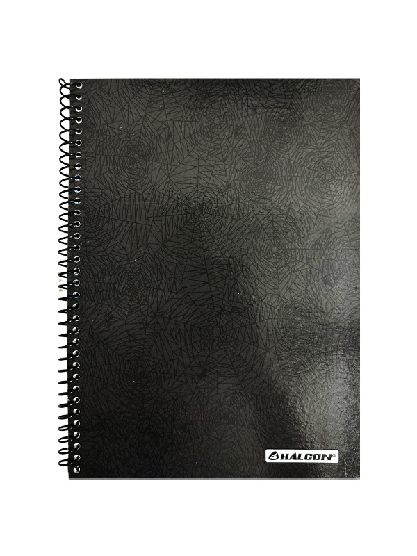 Cuaderno Universitario Halcon Negro de 48 Hojas Cuadriculado