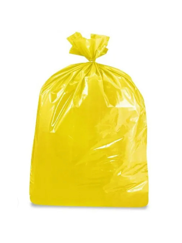 Bolsa Reforzada para residuos de 200 Lts Amarillo Paquete por 10