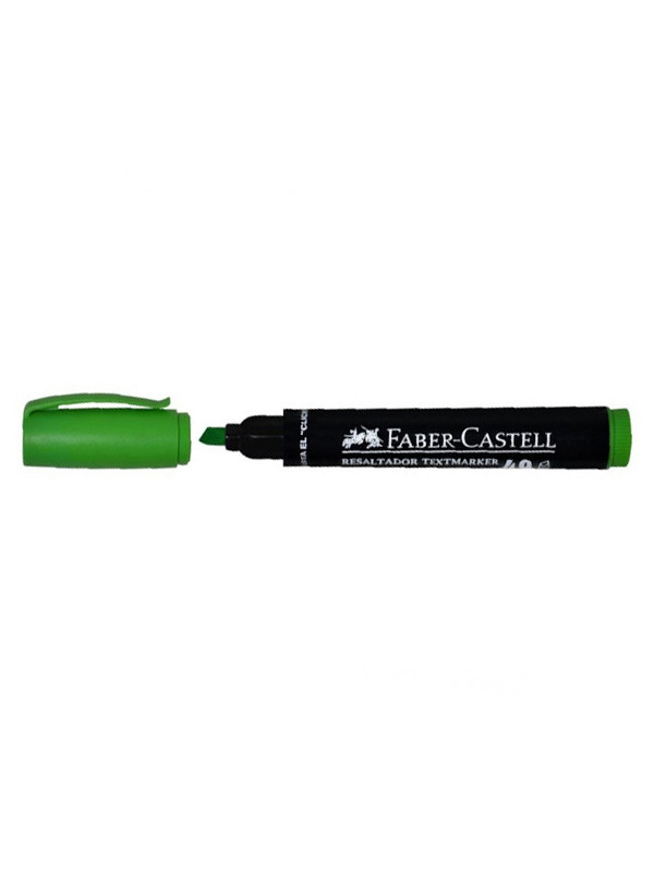 Resaltador Faber Castell Verde