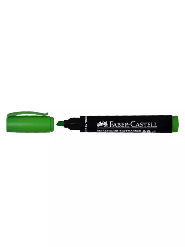 Resaltador Faber Castell Verde