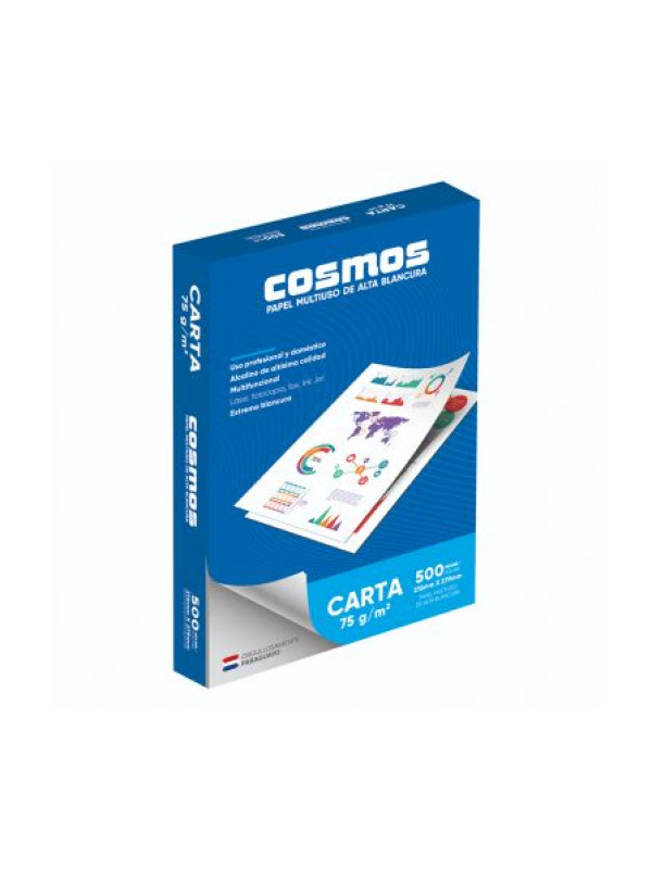 Resma Cosmos Serillada Carta de 500 Hojas