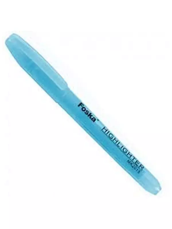 Resaltador Foska Celeste