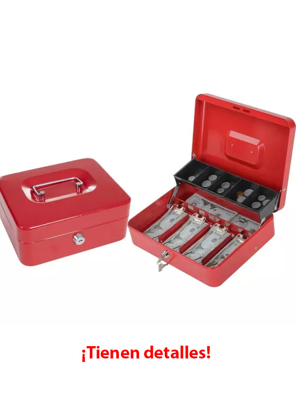 Oferta Caja De Dinero Nro.12 Rojo