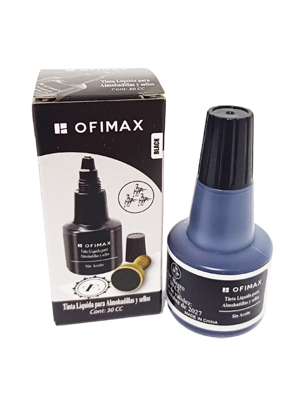 Tinta Basy Negro de 30ml