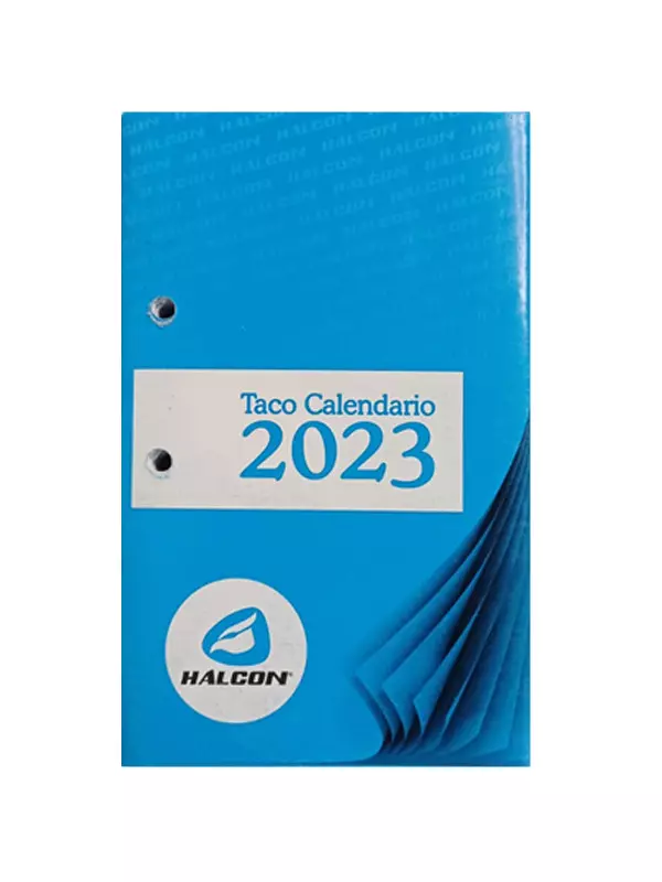 Taco Calendario Halcon 2023