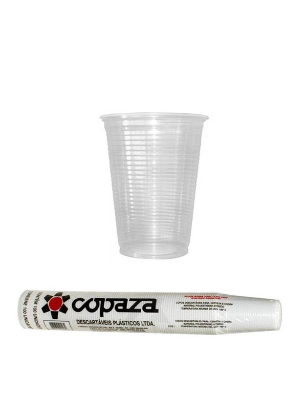 Vaso Copaza Trasparente 200 Ml - 100 Unid