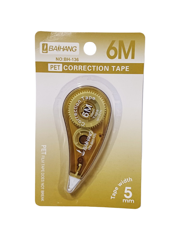 Corrector en Cinta 5mmx 6m BH-136 Ref:ZD084